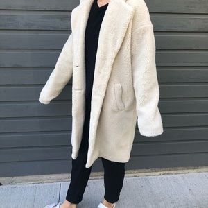 Oversized Teddy Coat